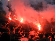 Foto: Barra: Los Rojinegros • Club: Rangers de Talca