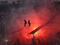 Foto: Barra: Mafia Azul Grana • Club: Deportivo Quito