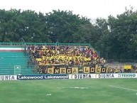 Foto: "Locales en marathon." Barra: Mega Barra • Club: Real España • País: Honduras