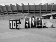 Foto: "Primeira Barra Brava de MG" Barra: Movimento 105 Minutos • Club: Atlético Mineiro • País: Brasil