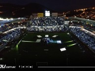 Foto: "NOCHE BLANCA 2020" Barra: Muerte Blanca • Club: LDU • País: Ecuador