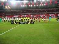 Foto: "Mosaico Copa Libertadores 08/03/2017 Estádio Maracanã" Barra: Nação 12 • Club: Flamengo