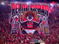 Foto: "Rei de copas" Barra: Nação 12 &bull; Club: Flamengo