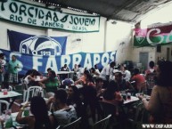 Foto: "Os Farrapos presente na festa de aniversário da Garra Tricolor do Fluminense" Barra: Os Farrapos • Club: São José • País: Brasil