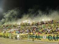 Foto: Barra: Rebelión Auriverde Norte • Club: Real Cartagena • País: Colombia