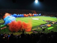 Foto: "Dim vs america final femenina 2019" Barra: Rexixtenxia Norte • Club: Independiente Medellín