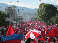 Foto: "Caravana centera" Barra: Rexixtenxia Norte • Club: Independiente Medellín • País: Colombia