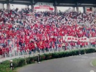 Foto: "en manizales año 2001" Barra: Rexixtenxia Norte • Club: Independiente Medellín • País: Colombia