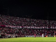 Foto: "DIM vs libertad copa libertadores 2020" Barra: Rexixtenxia Norte • Club: Independiente Medellín • País: Colombia