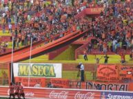 Foto: Barra: Super Naranja - Inmortal 12 - LBC • Club: Club Deportivo Ãguila