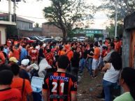 Foto: Barra: Super Naranja - Inmortal 12 - LBC • Club: Club Deportivo Ãguila