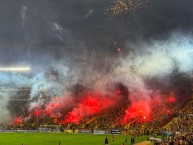 Foto: "Clásico del Astillero 18/05/2025" Barra: Sur Oscura • Club: Barcelona Sporting Club • País: Ecuador