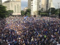 Foto: "Hexa campeão da copa do brasil 2018" Barra: Torcida Fanáti-Cruz • Club: Cruzeiro