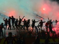 Foto: "BRUTAL SALIDA  (semifinal 2017 vs Alianza)" Barra: Turba Roja • Club: Deportivo FAS