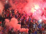 Foto: "BRUTAL SALIDA  (semifinal 2017 vs Alianza)" Barra: Turba Roja • Club: Deportivo FAS