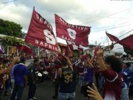 Foto: Barra: Ultra Morada • Club: Saprissa • País: Costa Rica