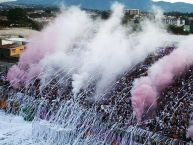 Foto: Barra: Ultra Morada • Club: Saprissa • País: Costa Rica