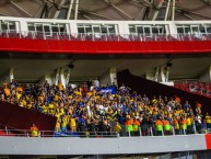 Foto: "Unidos por uma paixão de visitante contra Internacional de Porto Alegre" Barra: Unidos por uma Paixão • Club: Pelotas • País: Brasil