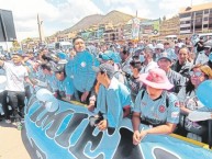 Foto: Barra: Vendaval Celeste • Club: Deportivo Garcilaso