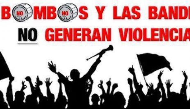 06/05/2016 - Los bombos y las banderas no generan violencia