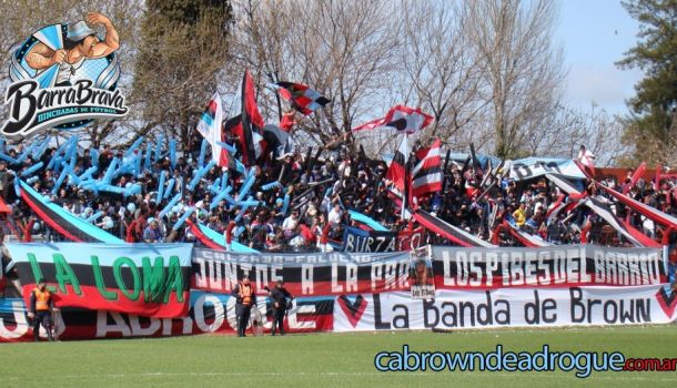 Agregada la barra brava Los Pibes del Barrio - Brown de Adrogué - Argentina