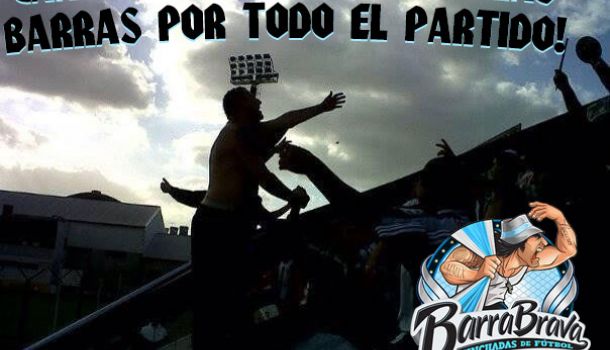 Canten las canciones de las barras por todo el partido!