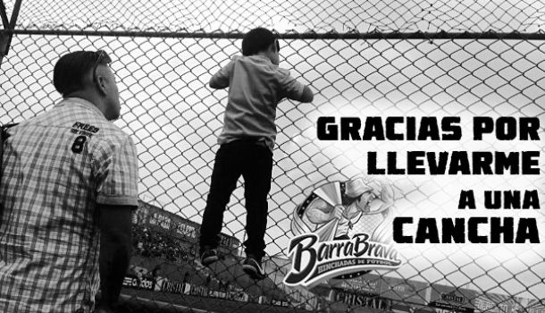 Gracias por llevarme a una cancha