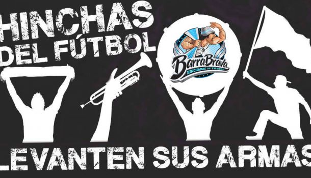 Hinchas del fútbol levanten sus armas!