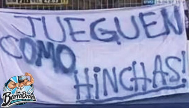 Jueguen como hinchas!