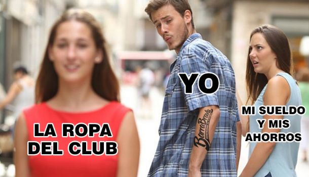 La ropa del club...