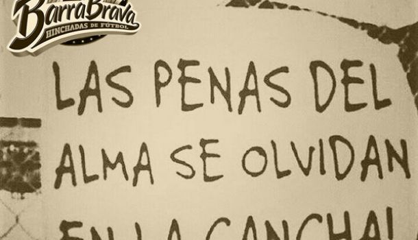 Las penas del alma se olvidan en la cancha!