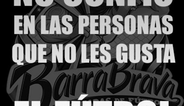 No confío en las personas que no les gusta el fútbol