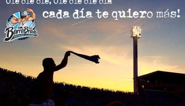 Ole ole ole Ole ole ole ola cada día te quiero más