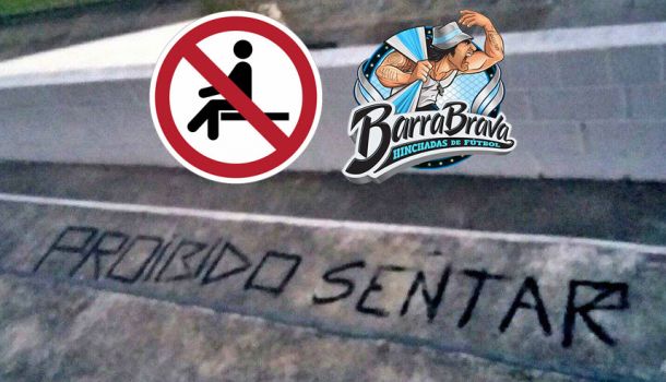 Prohibido sentarse | Proibido sentar