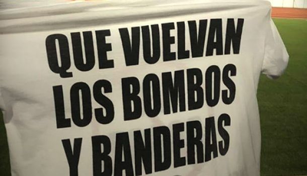 Que vuelvan los bombos y banderas