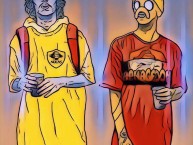 Desenho - Diseño - Arte - Dibujo de la Barra: Armagedón • Club: Aucas