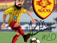 Desenho - Diseño - Arte - Dibujo de la Barra: Armagedón • Club: Aucas • País: Ecuador