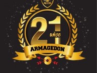 Desenho - Diseño - Arte - Dibujo de la Barra: Armagedón • Club: Aucas