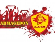 Desenho - Diseño - Arte - Dibujo de la Barra: Armagedón • Club: Aucas • País: Ecuador