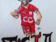 Desenho - Diseño - Arte - "el tecla farias siganme en instagram (tomasreyes939)" Dibujo de la Barra: Baron Rojo Sur • Club: América de Cáli