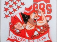 Desenho - Diseño - Arte - Dibujo de la Barra: Baron Rojo Sur • Club: América de Cáli • País: Colombia