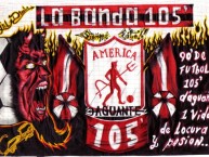 Desenho - Diseño - Arte - Dibujo de la Barra: Baron Rojo Sur • Club: América de Cáli