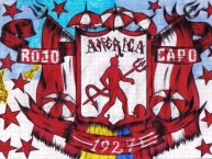 Desenho - Diseño - Arte - Dibujo de la Barra: Baron Rojo Sur • Club: América de Cáli