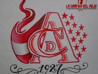 Desenho - Diseño - Arte - Dibujo de la Barra: Baron Rojo Sur • Club: América de Cáli