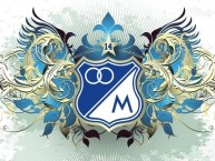 Desenho - Diseño - Arte - Dibujo de la Barra: Blue Rain • Club: Millonarios