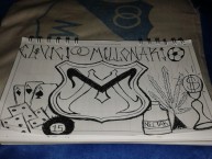 Desenho - Diseño - Arte - Dibujo de la Barra: Blue Rain • Club: Millonarios