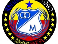 Desenho - Diseño - Arte - Dibujo de la Barra: Blue Rain • Club: Millonarios