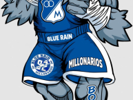 Desenho - Diseño - Arte - "LA GALLINA MILLONARIOS" Dibujo de la Barra: Blue Rain &bull; Club: Millonarios &bull; País: Colombia