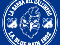 Desenho - Diseño - Arte - "La barra del gallinero" Dibujo de la Barra: Blue Rain &bull; Club: Millonarios &bull; País: Colombia