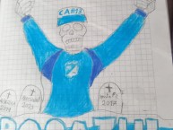 Desenho - Diseño - Arte - "Bosazul" Dibujo de la Barra: Comandos Azules &bull; Club: Millonarios